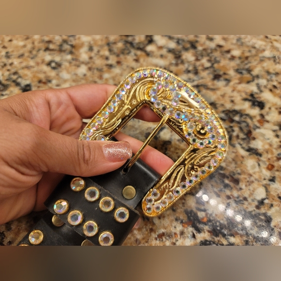 Michael Morrison Rhinestone Women's belt - Picture 2 of 7